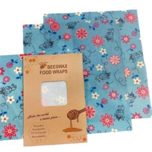 Mixed Size Beeswax Wrap Natural Home Kitchen Food Storage Tool