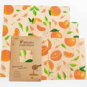 Premium Organic Beeswax Wrap Household Food Sealing Cloth