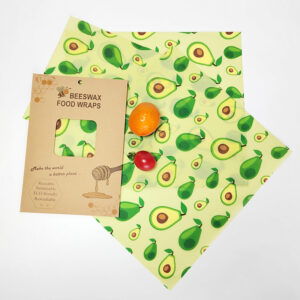 Multi Size Beeswax Wrap Zero Waste Food Wrapping Sheets