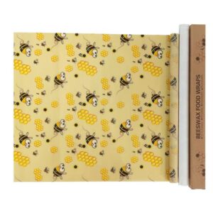 Reusable Beeswax Wrapping Roll Replacement for Plastic Wrap