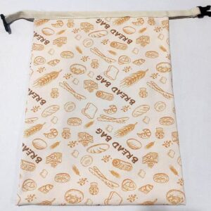 Organic Cotton Beeswax Fresh Keeping Bread Bag